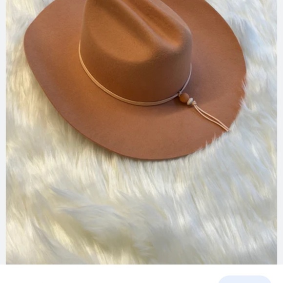 Free people lack of color the ridge felt hat new with tags size medium cowboy main image 12